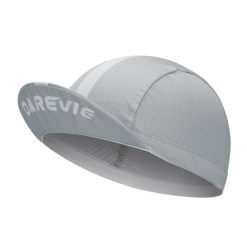 Przewiewna czapka rowerowa - szara i biała. Białe czapki z daszkiem DAREVIE, na lato, bez wzorów, z materiału. Za 83.99 zł.