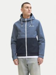 Jack & Jones Kurtka przejściowa Rush Hood 12200208 Granatowy Regular Fit. Niebieskie kurtki Jack & Jones, m, bez wzorów, z syntetyku, bez kaptura. Za 209.99 zł.