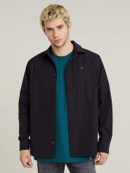 G-Star Koszula - Relaxed fit - w kolorze czarnym rozmiar: XXL. Czarne koszule G-Star, xxl, bez wzorów, bez kołnierzyka, bez ramiączek. Za 190.18 zł.