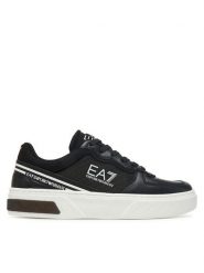 EA7 Emporio Armani Sneakersy 7X000338 AF18614 MC001 Czarny. Czarne buty sportowe casual EA7 Emporio Armani, bez wzorów, ze skóry, bez zapięcia. Za 529.99 zł.