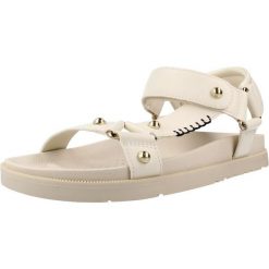 Sandały GEOX J SANDAL FOAMMENTERA Beżowy. Brązowe sandały Geox, z syntetyku, bez zapięcia. Za 253.99 zł.