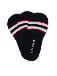 Hunter Stopki AS_HUNTER_03S_SS25 (3-PACK) Granatowy. Niebieskie skarpety Hunter, bez wzorów, z bawełny. Za 34.99 zł.