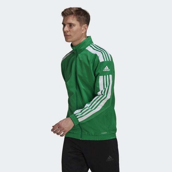 Kurtka adidas Squadra 21 Presentation. Białe kurtki Adidas, s, bez wzorów, bez kaptura. Za 153.99 zł.