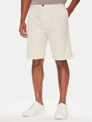 Guess Szorty materiałowe M5GD26 WH4GA Beżowy Regular Fit. Brązowe szorty Guess, m, z aplikacjami, z bawełny. Za 479.99 zł.