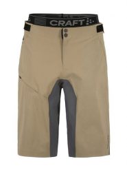 Craft Szorty kolarskie "ADV Offroad XT" w kolorze beżowym rozmiar: M. Brązowe szorty Craft, m, bez wzorów, z materiału. Za 240.43 zł.