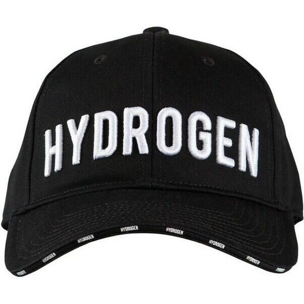 Czapka tenisowa unisex Hydrogen Icon Cap. Czarne czapki z daszkiem HYDROGEN, bez wzorów, z bawełny. Za 219.99 zł.