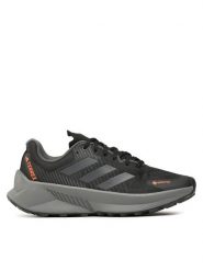 Adidas Buty do biegania Terrex Soulstride Flow Gtx GORE-TEX ID6714 Czarny. Czarne buty do biegania Adidas, bez wzorów, z gore-texu, bez zapięcia, do biegania, gore-tex. Za 479.99 zł.