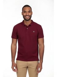 The Time of Bocha Koszulka polo w kolorze bordowym rozmiar: L. Czerwone koszulki polo The Time of Bocha, l, bez wzorów, z bawełny, bez kołnierzyka, bez ramiączek. Za 86.99 zł.