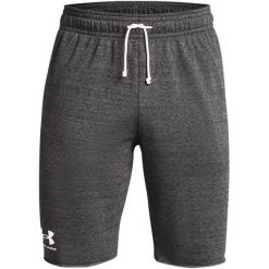 Spodenki Under Armour Ua Rival Terry, Mężczyźni. Białe szorty Under Armour, m, bez wzorów, z bawełny, sportowe. Za 290.00 zł.