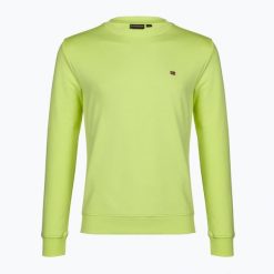 Bluza męska Napapijri Balis Crew Sum 2. Zielone bluzy Napapijri, m, bez wzorów, bez kaptura. Za 239.99 zł.