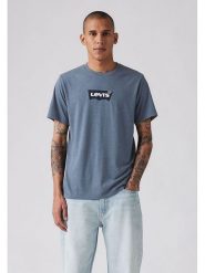 Levi´s Koszulka w kolorze niebieskim rozmiar: L. Niebieskie bezrękawniki l, bez wzorów, z bawełny, bez kołnierzyka, bez ramiączek. Za 61.45 zł.