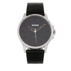 Zegarek HUGO. Czarne zegarki Hugo. Za 379.99 zł.