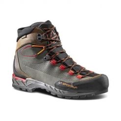 Buty trekkingowe męskie La Sportiva Trango Tech Gtx. Szare buty trekkingowe La Sportiva, bez wzorów, z materiału, za kostkę, bez zapięcia, trekkingowe. Za 1,332.00 zł.