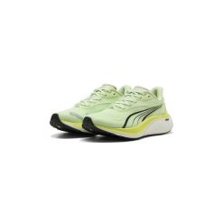 Buty do biegania męskie PUMA Electrify Nitro 4 green. Zielone buty do biegania Puma, bez wzorów, bez zapięcia, do biegania. Za 389.99 zł.