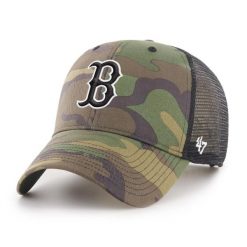 Czapka z daszkiem 47 Brand MLB Boston Red Sox Trucker Camo - B-CBRAN02GWP-CMB. Zielone czapki z daszkiem 47 Brand, na wiosnę, bez wzorów. Za 96.00 zł.