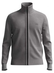 Hugo Boss Underwear Kardigan w kolorze szarym rozmiar: 3XL. Szare swetry rozpinane Hugo Boss Underwear, xl, bez wzorów, z wełny, bez kołnierzyka, bez ramiączek. Za 358.45 zł.