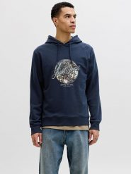 Jack & Jones Bluza "Onolulu" w kolorze granatowym rozmiar: XL. Niebieskie bluzy Jack & Jones, xl, bez wzorów, z kapturem. Za 100.99 zł.