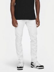 Only & Sons Jeansy Loom 22026529 Biały Slim Fit. Białe jeansy Only & Sons, m. Za 129.99 zł.