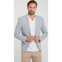 Marynarka - Slim fit - w kolorze jasnoszarym. Marynarki marki Sir Raymond Taylor, z aplikacjami. W wyprzedaży za 260.95 zł.