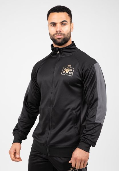Devon Training Kurtka - Czarny/Szary. Szare kurtki GORILLA WEAR, l, bez wzorów, z poliesteru, bez kaptura. Za 255.00 zł.