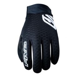 Rękawiczki XR-AIR - CZARNO-BIAŁE (czarno-białe) - S/8. Białe rękawiczki FIVE GLOVES, bez wzorów, z tkaniny. Za 134.00 zł.