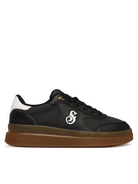 Skechers Sneakersy Snoop Dogg Courtside Urban 251200/BKW Czarny. Czarne buty sportowe casual Skechers, bez wzorów, ze skóry, bez zapięcia. Za 235.99 zł.