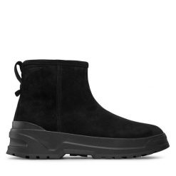 Sztyblety Vagabond Shoemakers. Czarne botki sznurowane Vagabond Shoemakers, bez wzorów, bez obcasa, bez zapięcia. Za 999.99 zł.