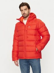 Haglöfs Kurtka puchowa Rosson 607460 Czerwony Relaxed Fit. Czerwone kurtki Haglöfs, m, bez wzorów, z puchu, bez kaptura. Za 809.99 zł.