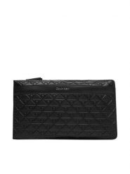 Calvin Klein Saszetka Emblem Aop Emboss Square Sling LV04D3277G Czarny. Czarne torby na ramię CALVIN KLEIN, bez wzorów, ze skóry, bez dodatków. Za 329.99 zł.