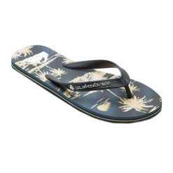 Japonki plażowe męskie Quiksilver Molokai Air Flow. Czarne japonki Quiksilver, bez wzorów. Za 49.99 zł.