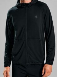 Bluza sportowa z kapturem - czarny. Czarne bluzy z kapturem Sinsay, l, bez wzorów, z kapturem. Za 59.99 zł.
