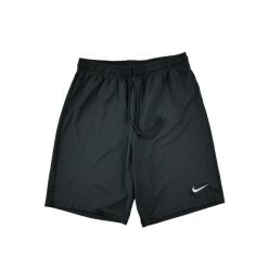 Second life - Męskie czarne szorty - Jak nowy. Czarne krótkie spodenki sportowe Nike, m, bez wzorów, z materiału. Za 84.56 zł.