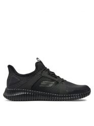 Skechers Sneakersy Elite Flex 52640/BBK Czarny. Czarne buty sportowe casual Skechers, bez wzorów, z materiału, bez zapięcia. Za 259.99 zł.