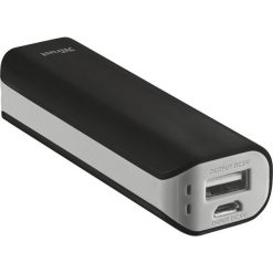 Powerbank TRUST Primo Urban Revolt 2200 mAh Czarny. Czarne powerbanki Trust. Za 24.99 zł.