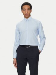 Liu Jo Koszula QA5118 J4912 Niebieski Slim Fit. Niebieskie koszule Liu Jo, m, bez wzorów, z syntetyku, bez kołnierzyka, bez ramiączek. Za 409.99 zł.