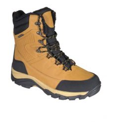 Buty po nartach HOTAKA - Mężczyźni - 42. Brązowe buty turystyczne LHOTSE, bez wzorów, ze skóry, bez zapięcia, trekkingowe. Za 373.05 zł.