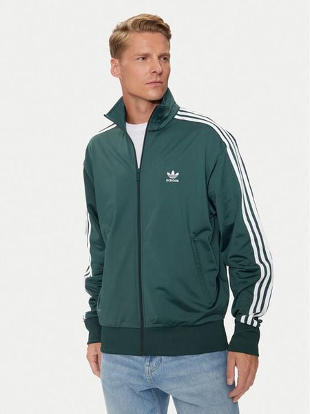 Adidas Bluza adicolor Classics Firebird IY9892 Zielony Loose Fit. Zielone bluzy Adidas, m, bez wzorów, z syntetyku, bez kaptura. Za 229.99 zł.