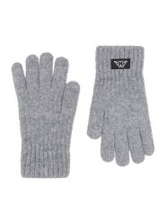 Kappa Rękawiczki CWBEO-KAP-U6-002-AW26 Szary. Szare rękawiczki Kappa, bez wzorów, z dzianiny. Za 39.99 zł.