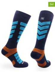 Norfolk Skarpety narciarskie (3 pary) w kolorze czarno-błękitno-czerwonym rozmiar: 39-42. Czarne skarpety Norfolk, bez wzorów, z materiału. Za 163.95 zł.