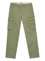 Wrangler Bojówki w kolorze oliwkowym rozmiar: W34/L32. Zielone joggery i bojówki Wrangler, l, bez wzorów. Za 172.49 zł.