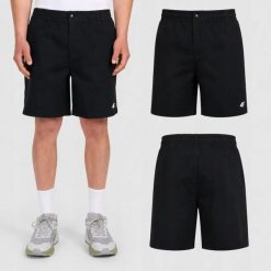 4F SPODENKI MĘSKIE DRESOWE KRÓTKIE SZORTY BAWEŁNIANE PRZED KOLANO KOLOR CZARNY. Czarne krótkie spodenki sportowe 4F, l, bez wzorów, z bawełny. Za 129.99 zł.