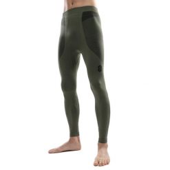 Męskie legginsy kompresyjne Sporty zimowe Siroko Method. Zielone legginsy długie sportowe SIROKO, l, bez wzorów. W wyprzedaży za 127.00 zł.
