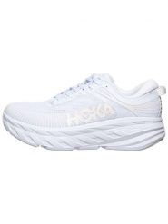 HOKA ONE ONE Buty "Bondi 7" w kolorze białym do biegania rozmiar: 44. Białe buty do biegania Hoka One One, bez wzorów, z materiału, bez zapięcia, do biegania. Za 481.95 zł.