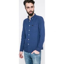 Lee - Koszula. Niebieskie koszule Lee, l, bez wzorów, z bawełny, bez kołnierzyka, bez ramiączek. W wyprzedaży za 129.90 zł.
