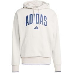 Bluza Męska z Kapturem adidas Sportowa Hoodie Wygodna Bawełniana roz. XXL. Białe bluzy z kapturem Adidas, m, bez wzorów, z bawełny, z kapturem. Za 223.00 zł.