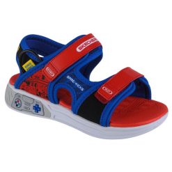 Sandały Skechers Model Game Kicks: Power Splash Kolor Niebieski. Czerwone sandały Skechers, z syntetyku, bez zapięcia. Za 169.99 zł.