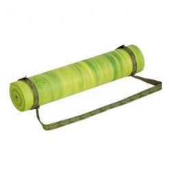 Pasek do transportu maty na rzep Bodhi Velcro - oliwkowy. Zielone paski BODHI, bez wzorów, sportowe. W wyprzedaży za 24.99 zł.