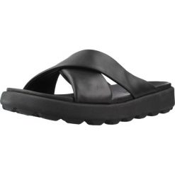 Sandały GEOX U SPHERICA EC6 Czarny. Czarne sandały Geox, ze skóry, bez zapięcia. Za 364.99 zł.