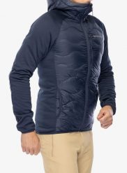 Kurtka hybrydowa Peak Performance Helium Down Hybrid Hood. Niebieskie kurtki Peak Performance, l, bez wzorów, z dżerseju, bez kaptura. Za 868.99 zł.