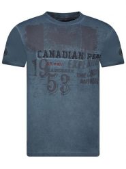 Canadian Peak Koszulka "Jeleganteak" w kolorze granatowym rozmiar: M. Niebieskie bezrękawniki Canadian Peak, m, bez wzorów, z bawełny, bez kołnierzyka, bez ramiączek. Za 88.02 zł.